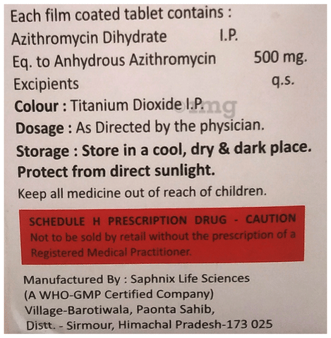 Azithroend 500 Tablet image Azithroend 500 Tablet image