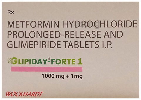 Glipiday-Forte 1 Tablet PR