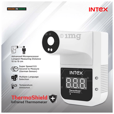 Intex Thermo Shield Wall Mount Automatic Digital Thermal Scanner