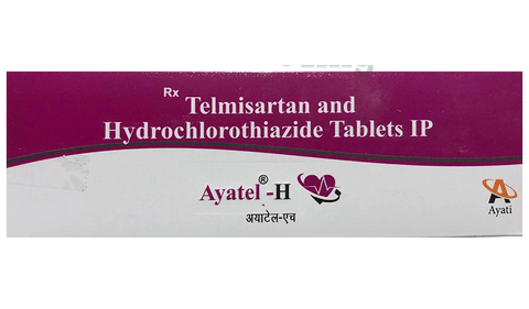 Ayatel H 40mg/12.5mg Tablet image Ayatel H 40mg/12.5mg Tablet image