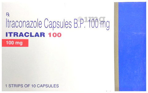 Itraclar 100mg Capsule image Itraclar 100mg Capsule image