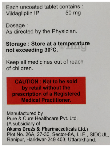 Vildip 50 Tablet image