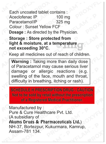 Proxyflam-P Tablet image