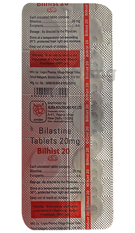 Bilhist 20 Tablet image Bilhist 20 Tablet image