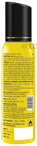 Fogg yellow perfume clearance price