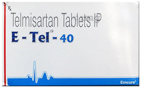 E Tel 40mg Tablet
