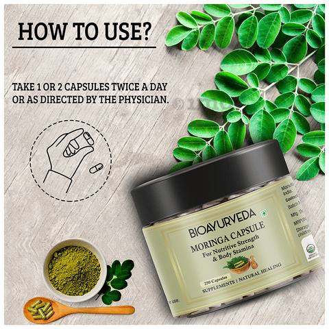 Bioayurveda Moringa Capsule image