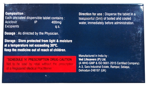 Acylin 400 Tablet DT image Acylin 400 Tablet DT image