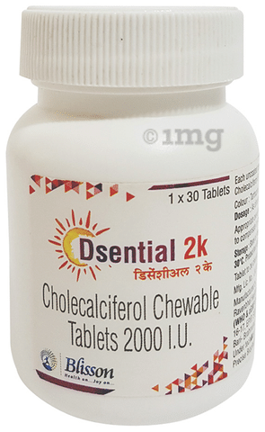 Dsential 2K Chewable Tablet