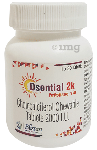 Dsential 2K Chewable Tablet image