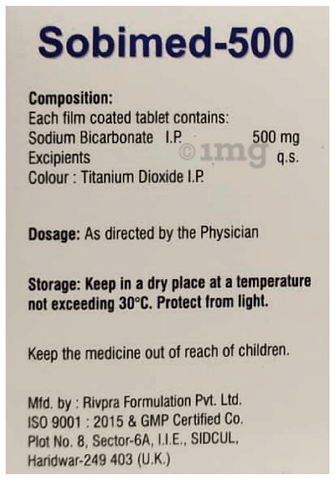 Sobimed 500 Tablet image Sobimed 500 Tablet image