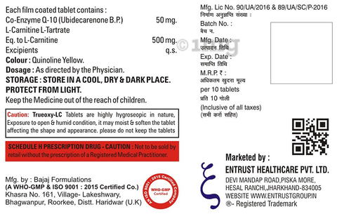 Trueoxy-LC Tablet image Trueoxy-LC Tablet image