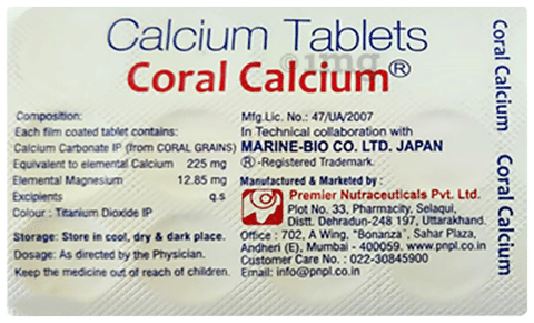 Coral Calcium Tablet image Coral Calcium Tablet image
