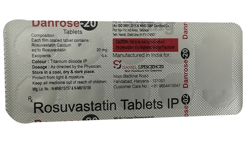 Danrose 20 Tablet image Danrose 20 Tablet image