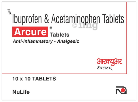Arcure 400mg/500mg Tablet image Arcure 400mg/500mg Tablet image