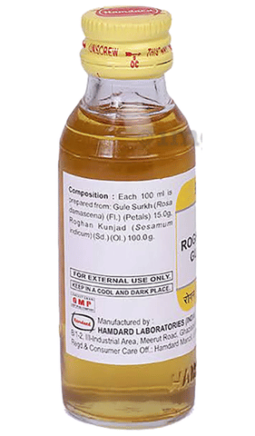 Hamdard Roghan Gul: Buy Bottle Of 50 Ml Oil At Best Price In India | 1Mg