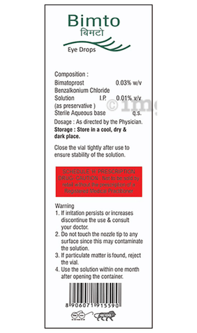 Bimto Eye Drop image