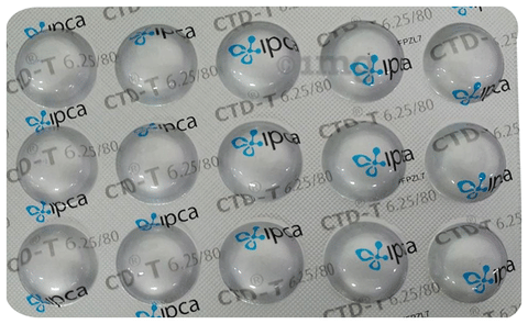 CTD-T 6.25/80 Tablet image