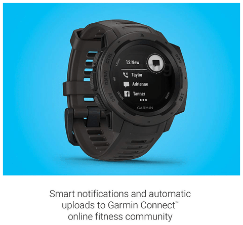 Garmin Instinct Wearable GPS Running Smartwatch Graphite Buy box