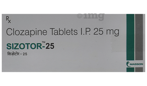 Sizotor 25 Tablet image
