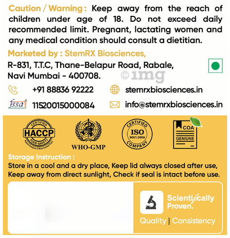 StemRx Curcumin Capsule image StemRx Curcumin Capsule image
