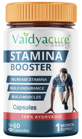 Vaidyacure Stamina Booster Capsule image Vaidyacure Stamina Booster Capsule image