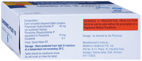 Cardimol-Plus 10 Tablet SR