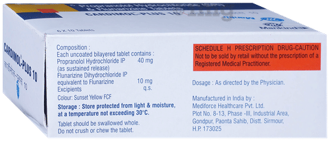 Cardimol-Plus 10 Tablet SR image