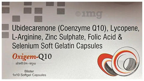 Oxigem-Q10 Soft Gelatin Capsule