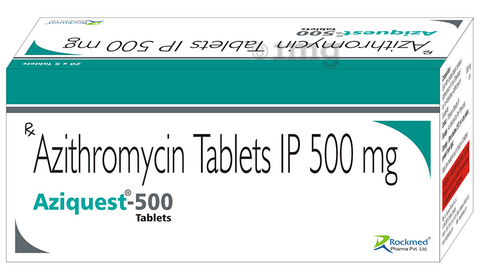 Aziquest 500 Tablet image Aziquest 500 Tablet image