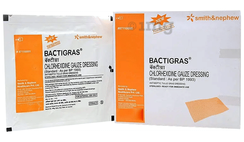 Bactigras Dressing 10cm x 10cm 1