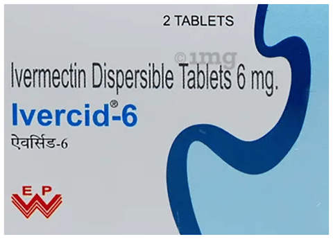 Ivercid 6mg Tablet image