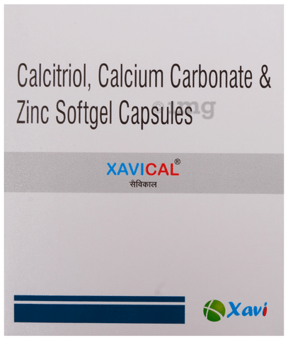 Xavical Softgel Capsule image