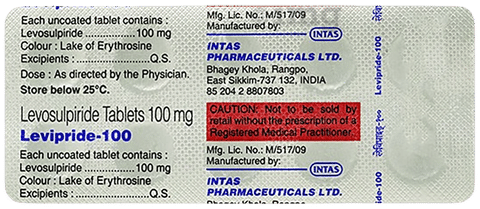 Levipride 100mg Tablet image