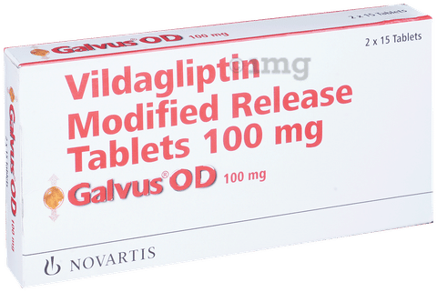 Galvus OD 100mg Tablet MR image Galvus OD 100mg Tablet MR image