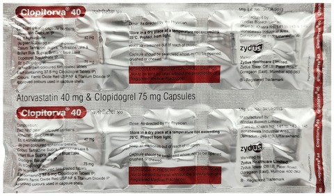 Clopitorva 40 Capsule image