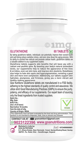 glutathione tablets online india Buy Thiotres 500 Tablet | Uses, Side Effects, Price and substitutes Goa Nutritions Glutathione Tablet Sugar