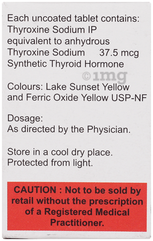 Thyrox 37.5mcg Tablet image