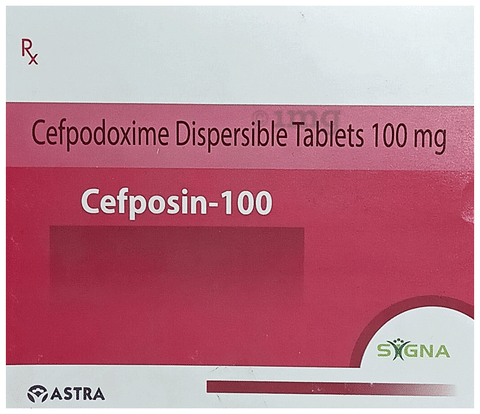 Cefposin 100 Tablet DT image Cefposin 100 Tablet DT image