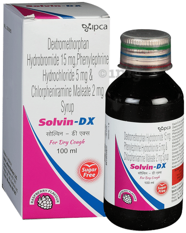 Solvin-DX Syrup Raspberry Sugar Free image