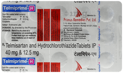 Telmiprime-H Tablet image