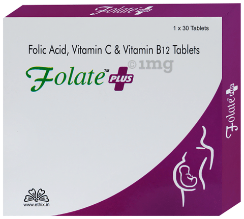 Dr. Ethix's Folate Plus Tablet (30 Each) image