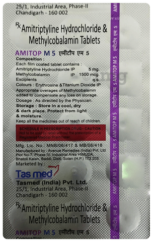 Amitop M 5 Tablet image