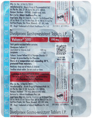 Valance 500 Tablet image