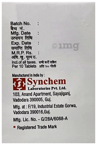 Tocef 100mg Tablet image