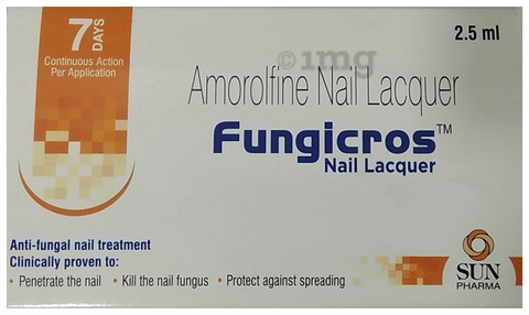 Fungicros Nail Lacquer image Fungicros Nail Lacquer image