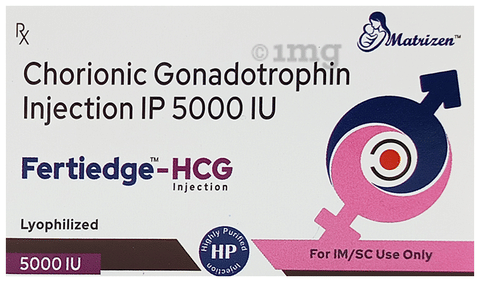 Buy Fertiedge-HCG Injection Online: View Uses, Side Effects, Price,  Substitutes | 1mg