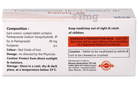 Panviv 40 Tablet image Panviv 40 Tablet image