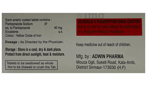 Pantosalt 40 Tablet image