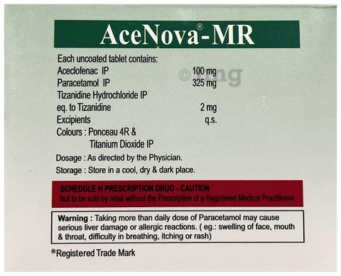 Acenova Tablet MR image Acenova Tablet MR image